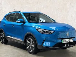 Blue Used 2022 MG ZS Trophy Connect Sedan | £16,193 (Fair price)
