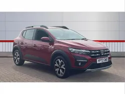 Red Used 2022 Dacia Sandero Prestige Hatchback | £11,996 (Fair price)