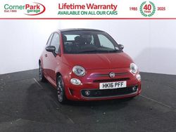 Red Used 2016 Fiat 500C S Cabriolet | £6,499 (Fair price)