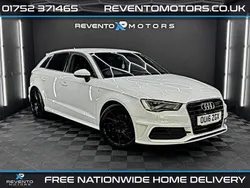 White Used 2016 Audi A3 Sportback S-Line Hatchback | £11,995 (A bit pricey)