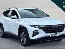 White Used 2021 Hyundai Tucson Premium SUV | £17,701 (Fair price)