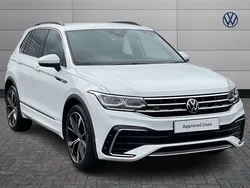 White Used 2023 VW Tiguan R-line SUV | £28,812 (Fair price)