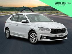 Moon white metallic Used 2022 Skoda Fabia Comfort Hatchback | £13,799 (Fair price)