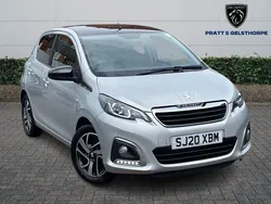 Silver Used 2020 Peugeot 108 Allure Hatchback | £8,495 (Fair price)