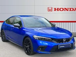 Blue Used 2022 Honda Civic Hybrid Hatchback | £24,606 (Good price)