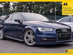 Blue Used 2016 Audi A3 S-Line Hatchback | £11,448 (Fair price)