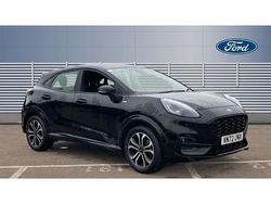 Black Used 2022 Ford Puma Gen-E ST-Line SUV | £15,329 (Fair price)