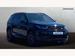 Santorini black Used 2025 Land Rover Discovery Sport SE Dynamic SUV | £46,495