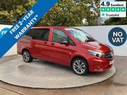 Red Used 2021 Mercedes Vito MPV | £29,495 (Fair price)