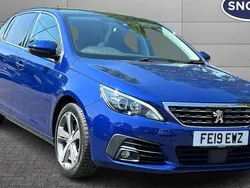 Blue Used 2019 Peugeot 308 S Hatchback | £12,300 (Fair price)