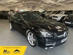 Black Used 2012 Mercedes SLK200 AMG Cabriolet | £7,500 (A bit pricey)