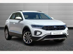 White Used 2022 VW T-Roc Life SUV | £20,350 (Fair price)