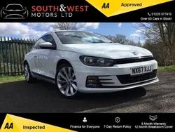 White Used 2017 VW Scirocco GT Coupe | £7,555 (Fair price)