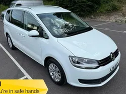 White Used 2018 VW Sharan SE MPV | £16,850 (Fair price)