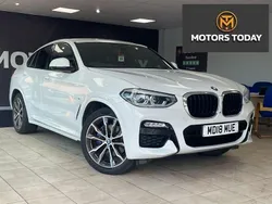 White Used 2018 BMW X4 M Sport SUV | £22,990 (Fair price)