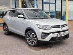 Silver Used 2021 Ssangyong (KGM) Tivoli SUV | £12,789