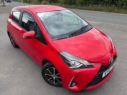 Red Used 2018 Toyota Yaris Hatchback | £7,490 (Good price)