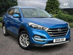 Blue Used 2018 Hyundai Tucson SE SUV | £9,363 (Good price)