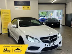 White Used 2013 Mercedes E350 AMG Cabriolet | £7,495 (A bit pricey)