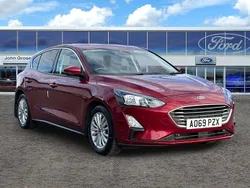 Red Used 2020 Ford Focus Titanium Hatchback | £11,495 (Fair price)