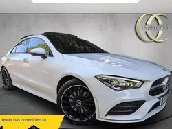 White Used 2021 Mercedes CLA220 AMG line Sedan | £25,995 (Fair price)