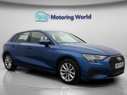 Blue Used 2021 Audi A3 Sportback Hatchback | £15,400 (Fair price)