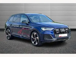 Navarra blue Used 2021 Audi SQ7 Black Edition SUV | £46,990 (Good price)