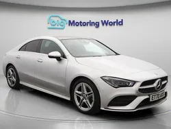 Silver Used 2021 Mercedes CLA250 AMG Line Premium Plus Sedan | £25,600 (Fair price)