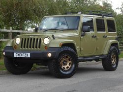 Green Used 2013 Jeep Wrangler Sahara SUV | £22,995 (Super price)