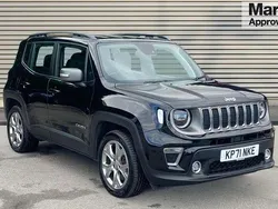 Black Used 2021 Jeep Renegade Limited SUV | £17,037 (Fair price)