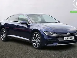 Blue Used 2019 VW Arteon Elegance Sedan | £18,199 (Fair price)