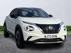White Used 2023 Nissan Juke Tekna+ SUV | £20,395 (A bit pricey)
