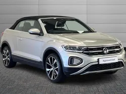 Silver Used 2022 VW T-Roc Cabriolet Style Cabriolet | £22,250 (Fair price)
