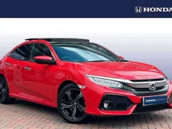 Red Used 2019 Honda Civic Prestige Hatchback | £18,299 (Fair price)