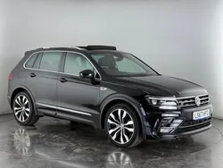 Black Used 2017 VW Tiguan R-line SUV | £19,600 (Good price)