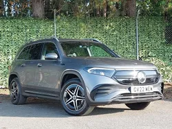 Grey Used 2022 Mercedes EQB350 AMG line SUV | £26,498 (Fair price)