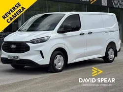Frozen white (solid colour) Used 2024 Ford Transit Custom Trend | £23,290 (Good price)