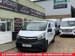 White Used 2014 Vauxhall Vivaro S Van | £10,200
