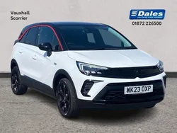 White jade Used 2023 Vauxhall Crossland GS Line SUV | £15,495 (Fair price)