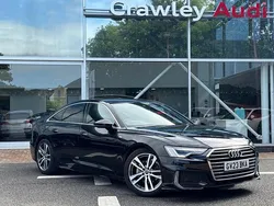 Black Used 2023 Audi A6 S-Line Sedan | £28,490 (Fair price)