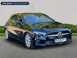 Black Used 2020 Mercedes A200 Executive Hatchback | £18,299 (Fair price)