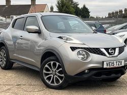 Silver Used 2015 Nissan Juke Tekna SUV | £5,788 (Fair price)