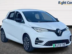 White Used 2022 Renault Zoe Techno Hatchback | £11,499 (Fair price)