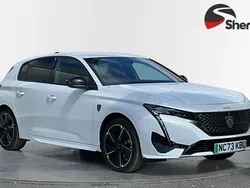 White Used 2024 Peugeot e-308 GTi Hatchback | £24,995 (Good price)