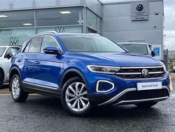 Blue Used 2022 VW T-Roc Style SUV | £17,795 (Good price)