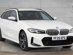 White Used 2025 BMW 330e M Sport Estate | £32,300