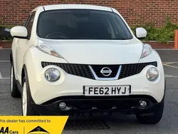 White Used 2012 Nissan Juke Acenta SUV | £4,995 (Fair price)
