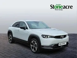 White New 2025 Mazda MX30 Exclusive-Line SUV | £24,000 (Fair price)