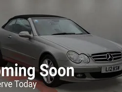 Silver Used 2006 Mercedes CLK280 Avantgarde Cabriolet | £3,491 (Fair price)