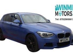 Blue Used 2013 BMW 118 M Sport Hatchback | £4,650 (A bit pricey)